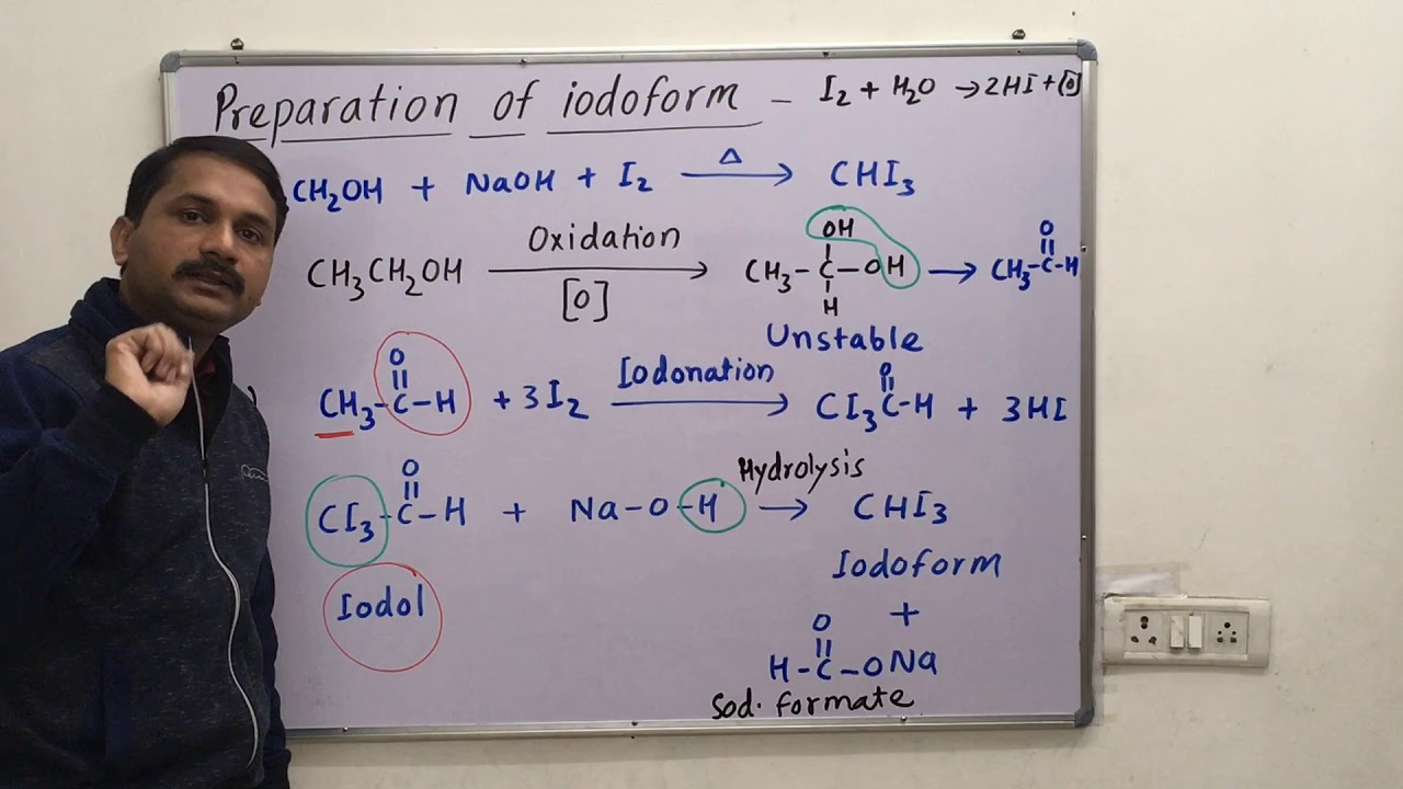 Iodoform / Iodoform test  [ Preparation, Physical & Chemical Properties ]