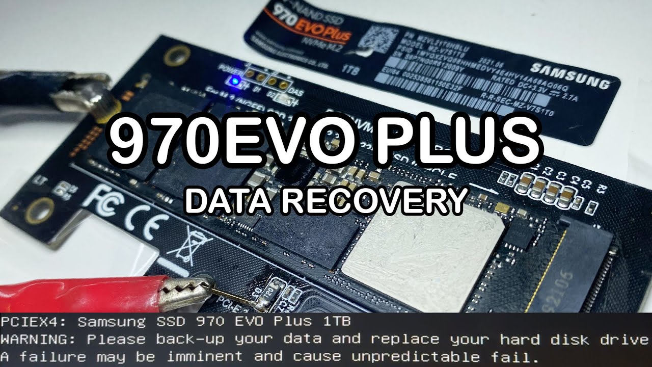 SAMSUNG 970 EVO PLUS SSD | WARNING: Please back-up your data and replace your hard disk drive