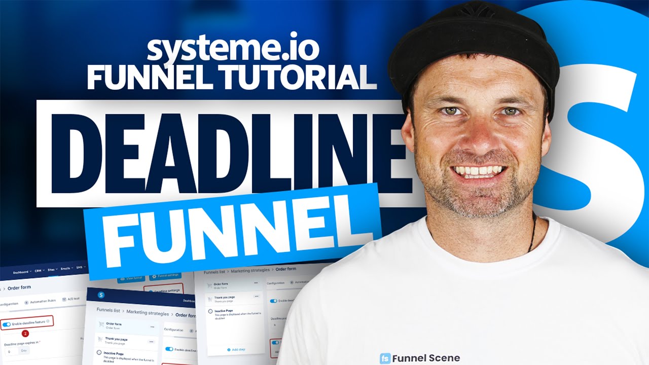 Systeme.io Funnel Tutorial ✅ Turn Sales Funnel into Deadline Funnel