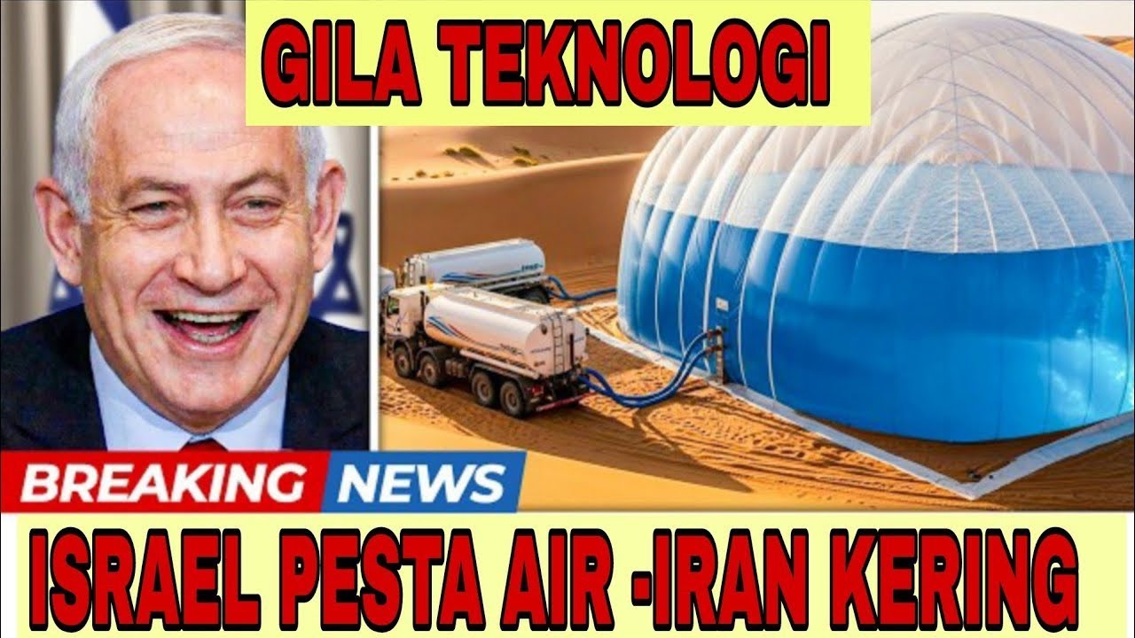 Israel Pesta Air, Iran Kering! Teknologi Gila Milik Israel ❗