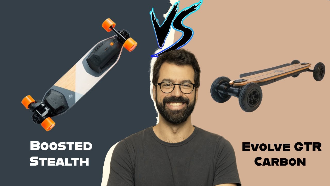 Electric Skateboards Boosted Stealth VS Evolve GTR Carbon In 2026 (Which Is Faster)