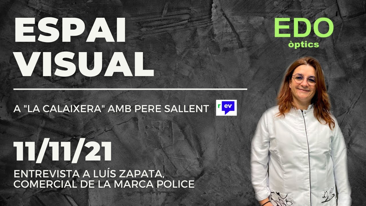 ESPAI VISUAL 11/11/21 - Entrevista amb Luís Zapata