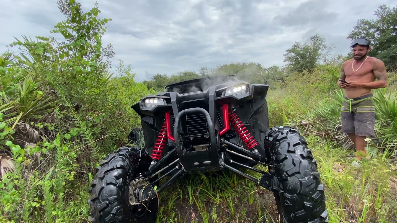 Riding The Kissimmee Prairie State Park! Honda Talon!