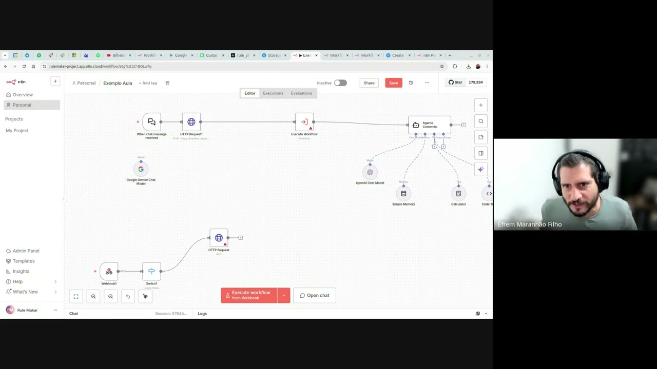 Dominando Infraestrutura, Agentes de IA e RAG no n8n