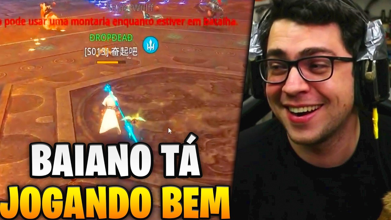 MARCO VEIO REAGE AO BAIANO JOGANDO DE LANCEIRO | MIR4