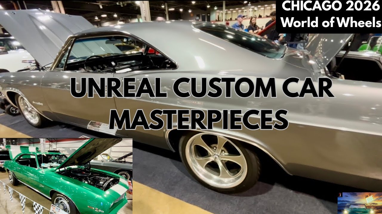 You Won’t Believe These Custom Classics! 🔥 Chicago World of Wheels 2026