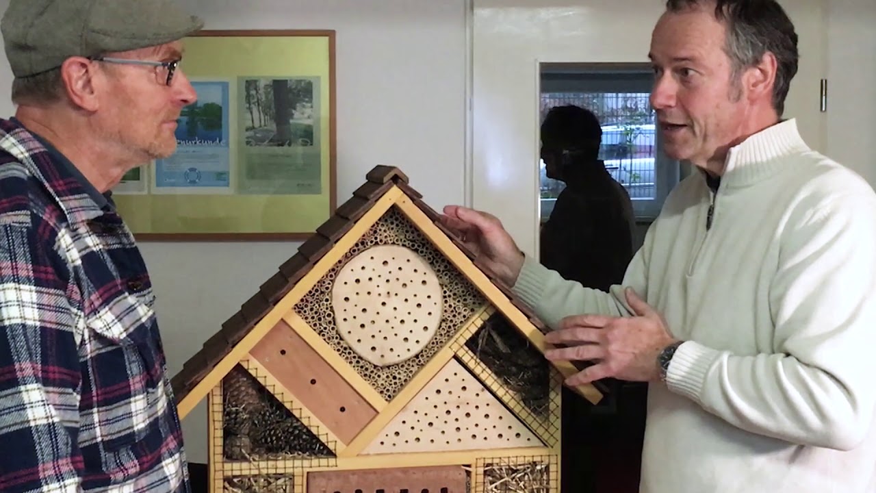 BeeMooc - Insektenhotel richtig gebaut