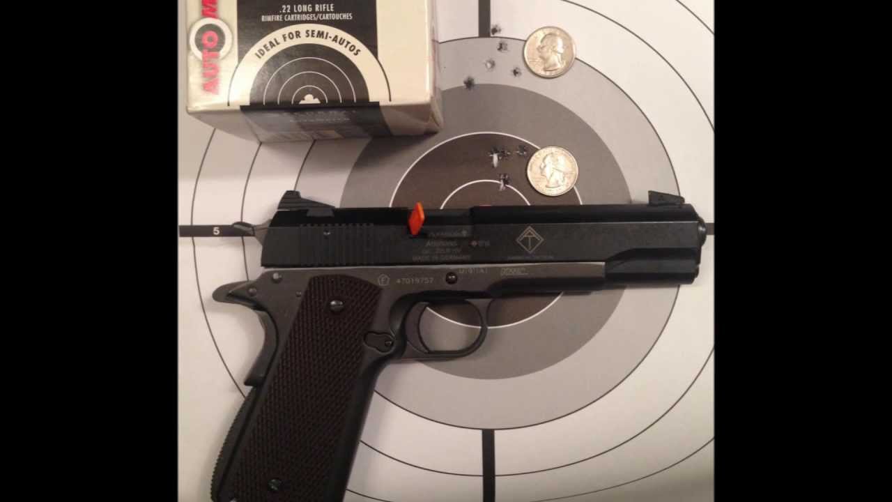KWC Airsoft Converted to GSG  22lr Kit