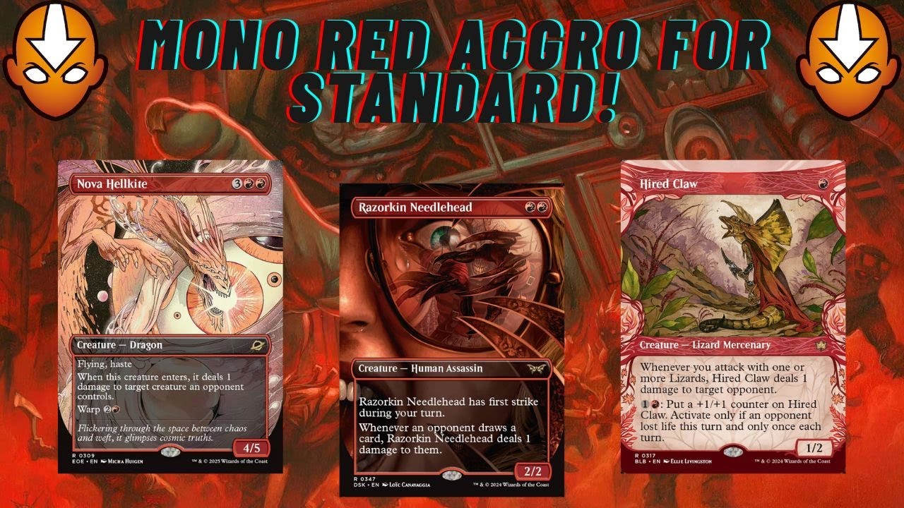 This Deck REFUSES TO DIE! - Mono Red Aggro For Standard!