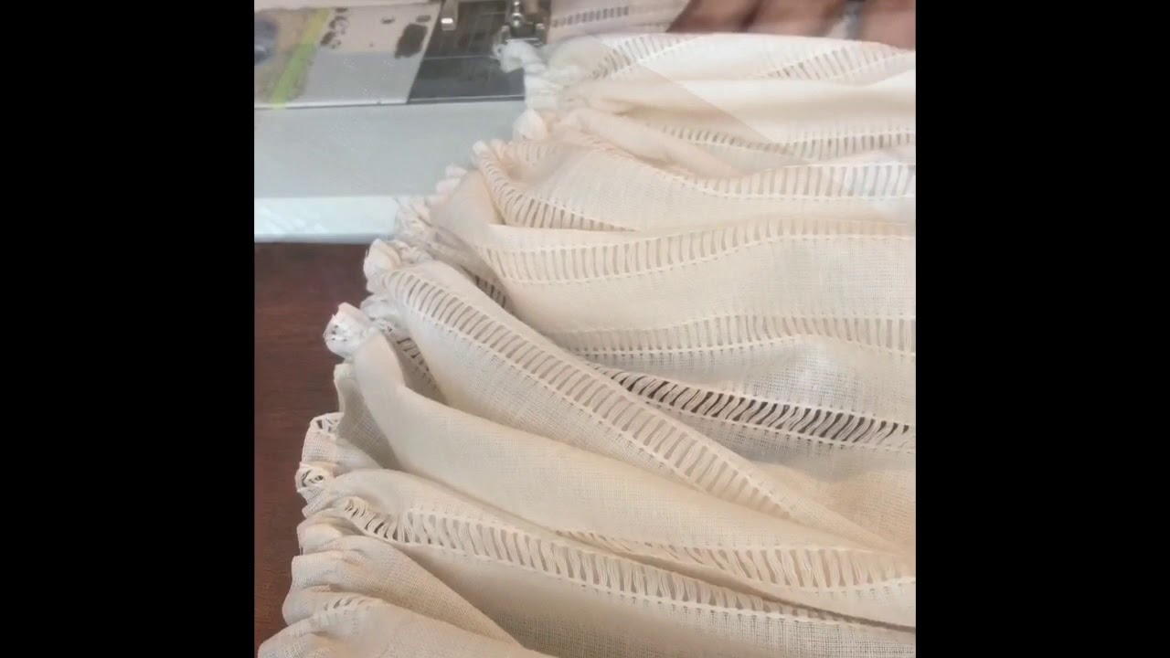 the easiest way to make a bedskirt