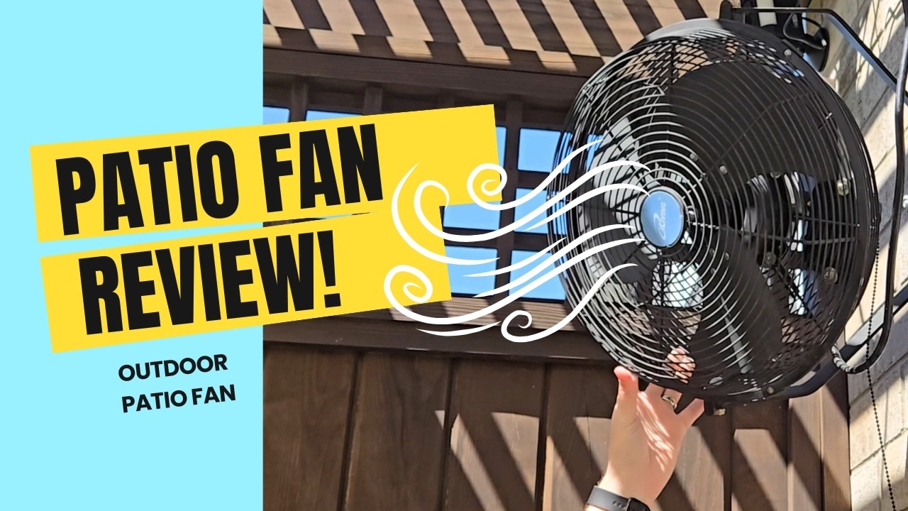 Outdoor Fan Review - Best Way to Keep your Patio Cool!