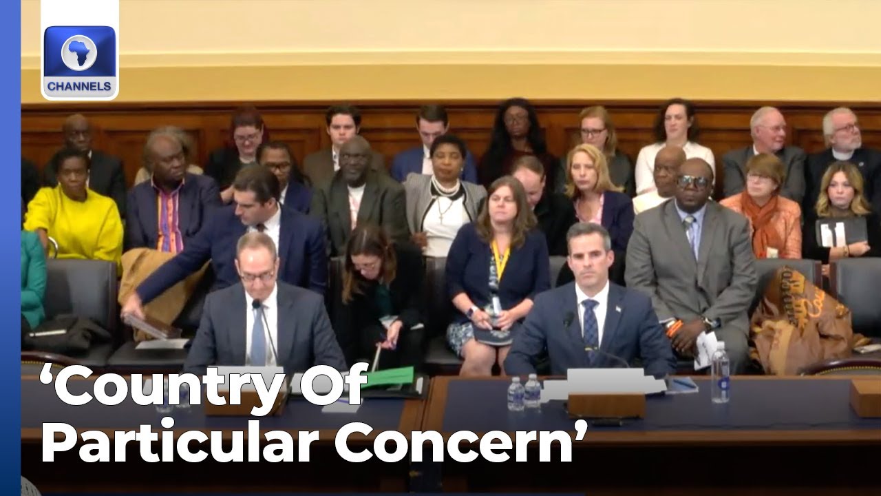 Members Of U.S. Congress Take Testimonies On Nigeria's Insecurity +| More  The World Today