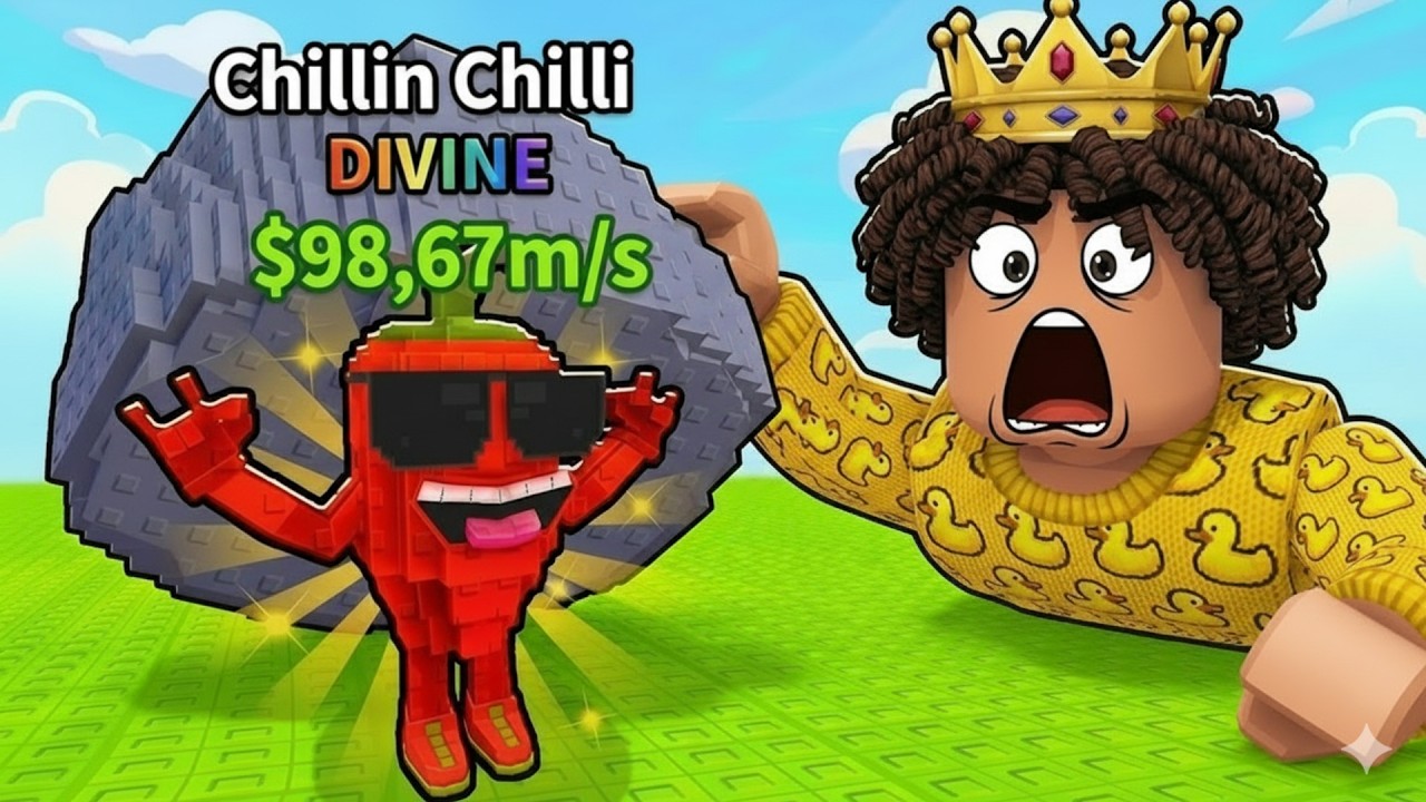 Giré la ROCA más cara del juego… y apareció este BRAINROT DIVINE