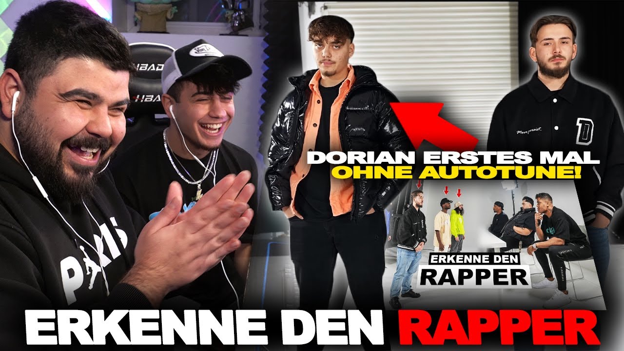ERKENNE DEN RAPPER mit DORIAN & SAN ANDREAS VON ICON 4 ! Reaction