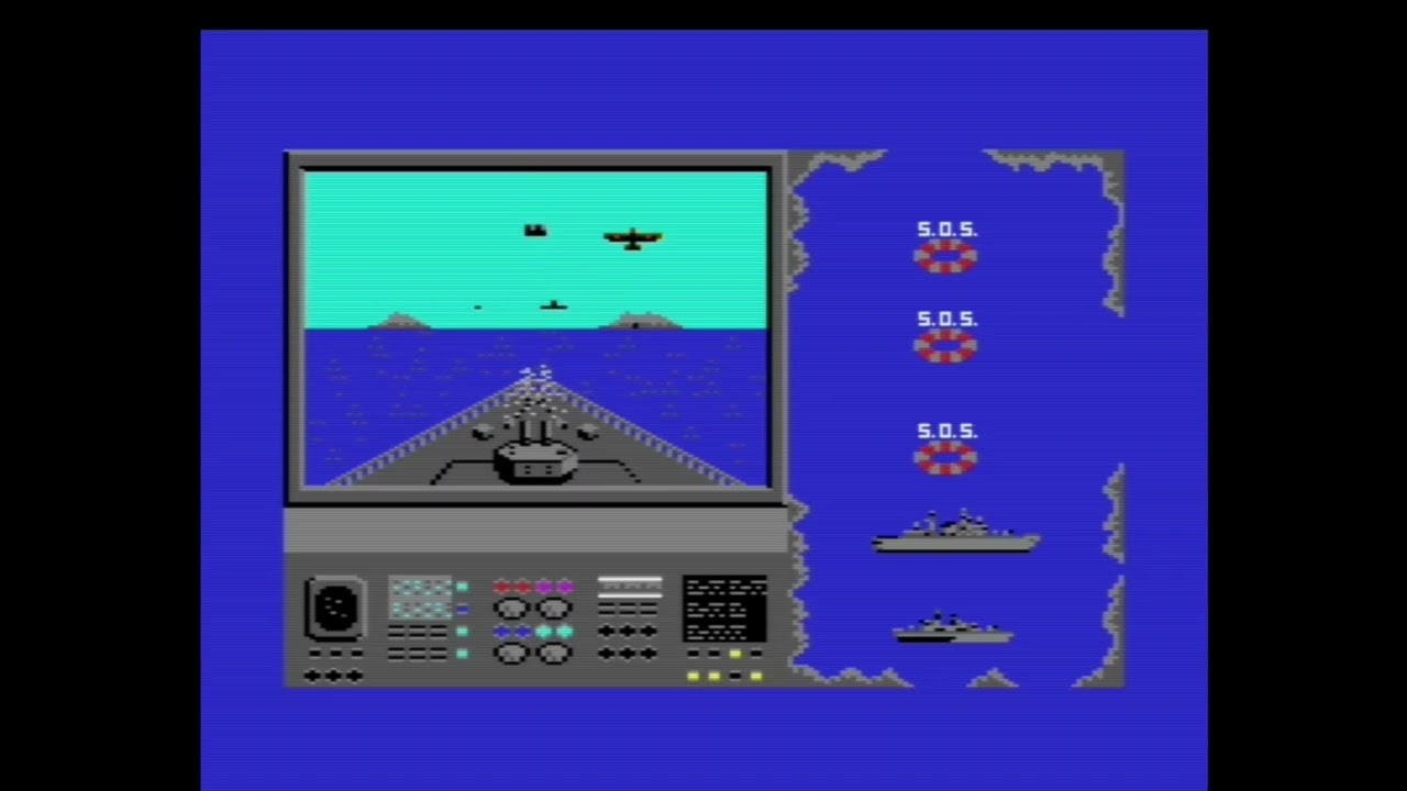 Battleship Longplay (Commodore 64 Version)