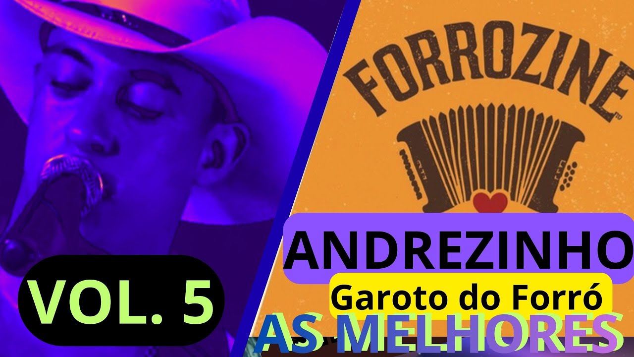 #75 - FORROZÃO AO VIVO ANDREZINHO GAROTO DO FORRÓ - AS MEWLHORES VOL.5