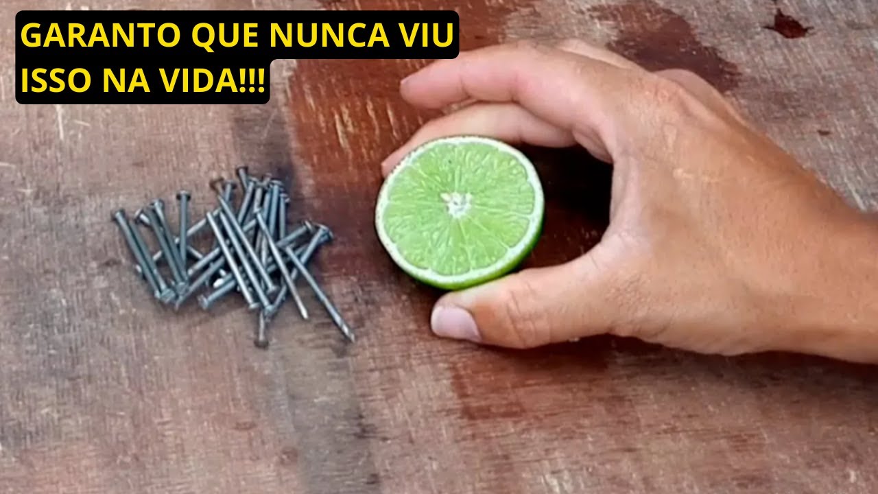 USE 10 PREGOS E UMA BANDA DE LIMÃO PARA AS GALINHAS (O resultado é inacreditável)