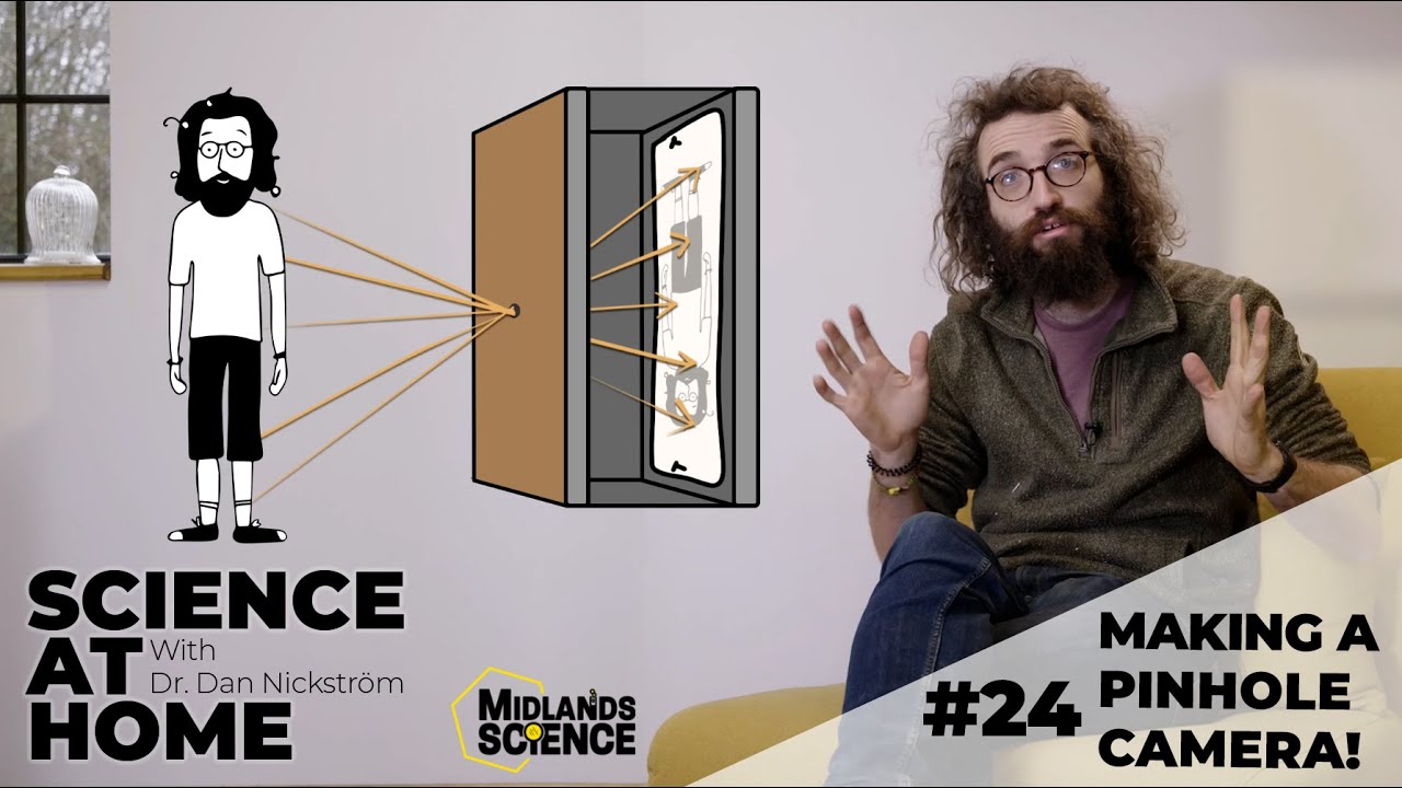Science at Home #24 - Making a Pinhole Camera!