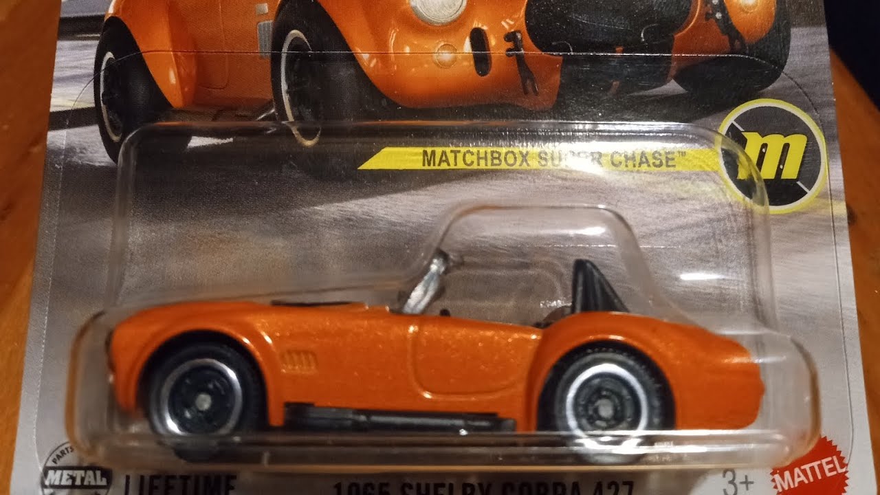 Matchbox-2025 - Шелби Кобра/Супер Чейз 