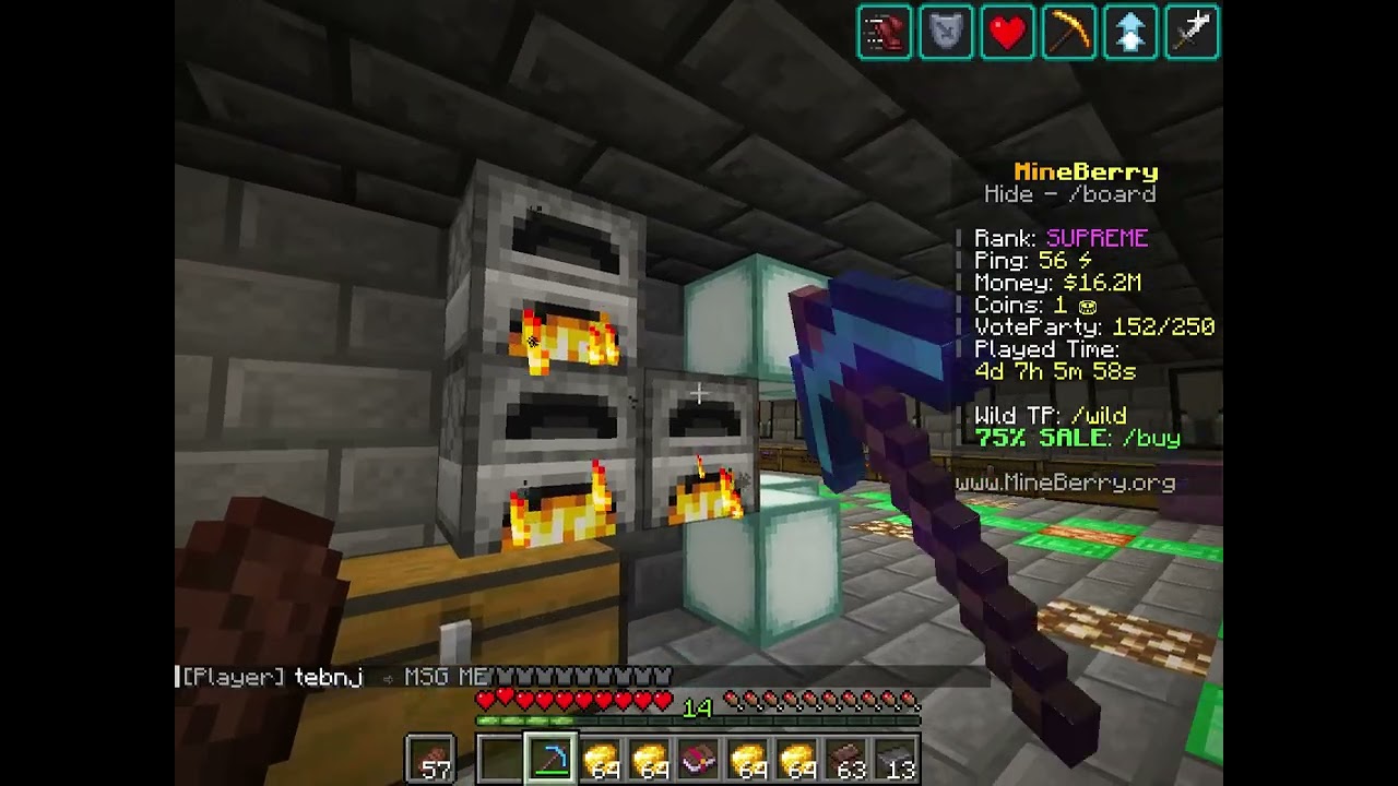 MINEBERRY S1 | GOAL: 60M