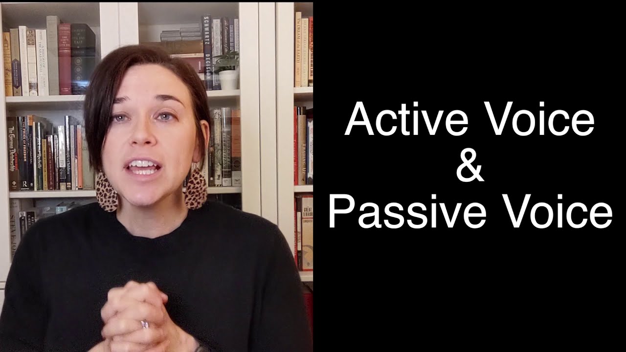 What are passive verbs (passive voice)?