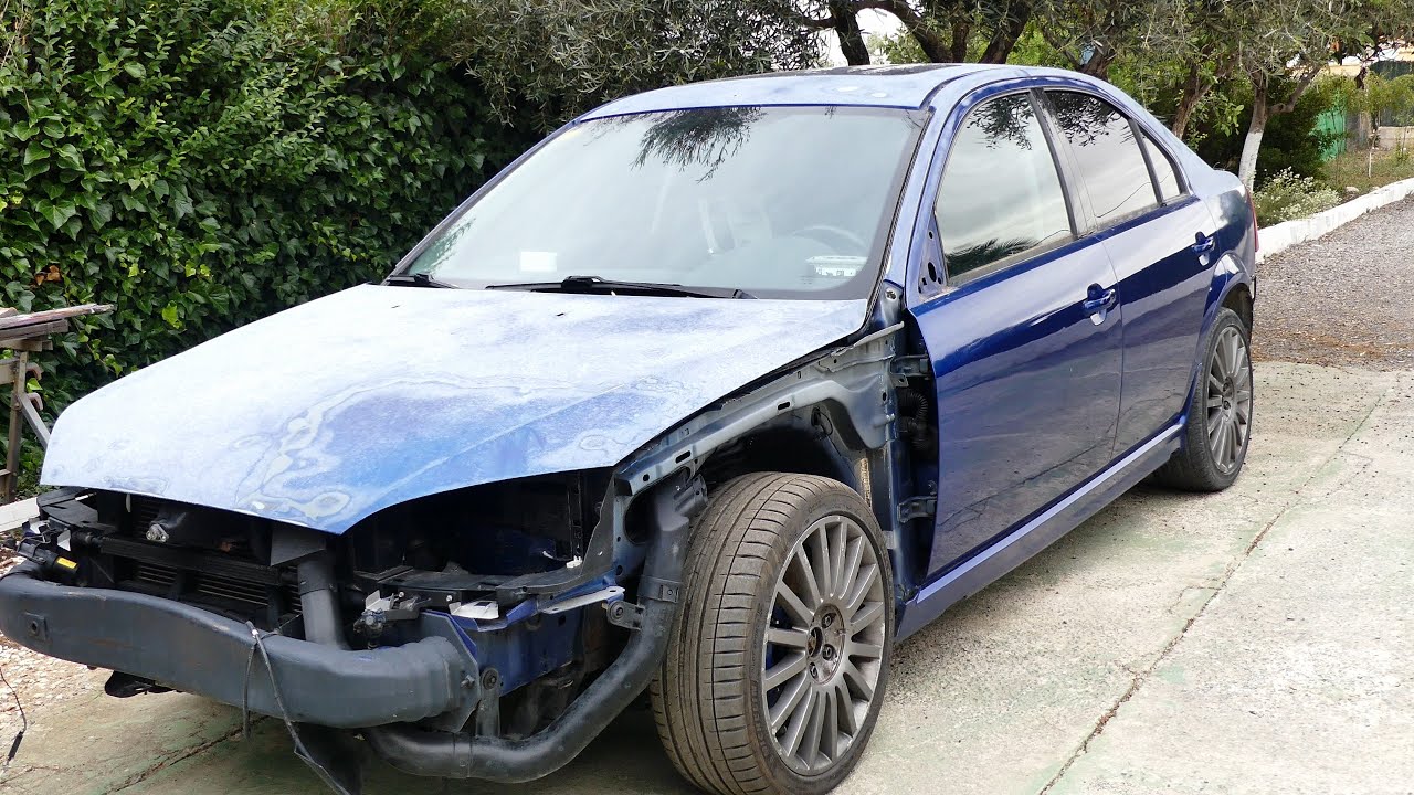VAMOS A PINTAR EL FORD MONDEO ST220 DE COLOR...