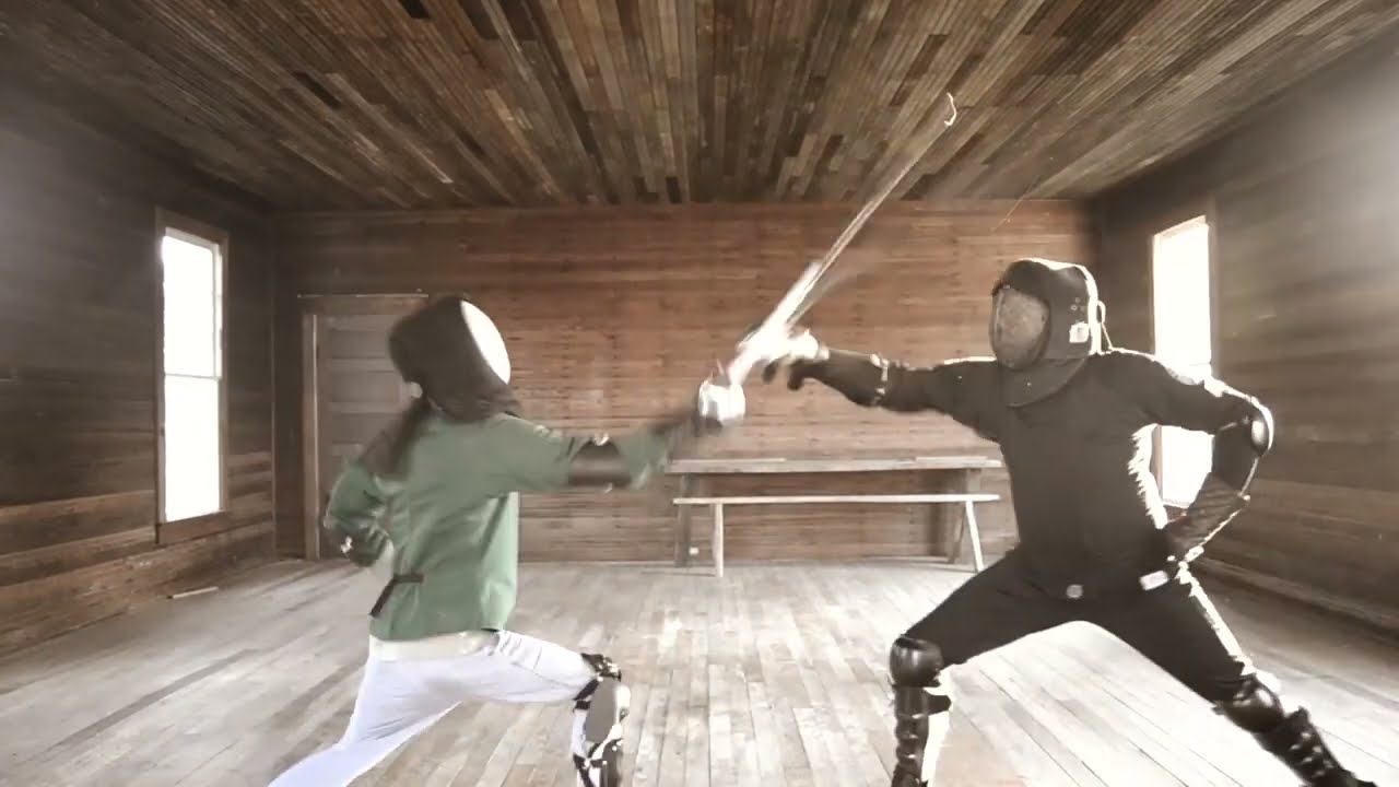 Sparring with new Sigi Sabers
