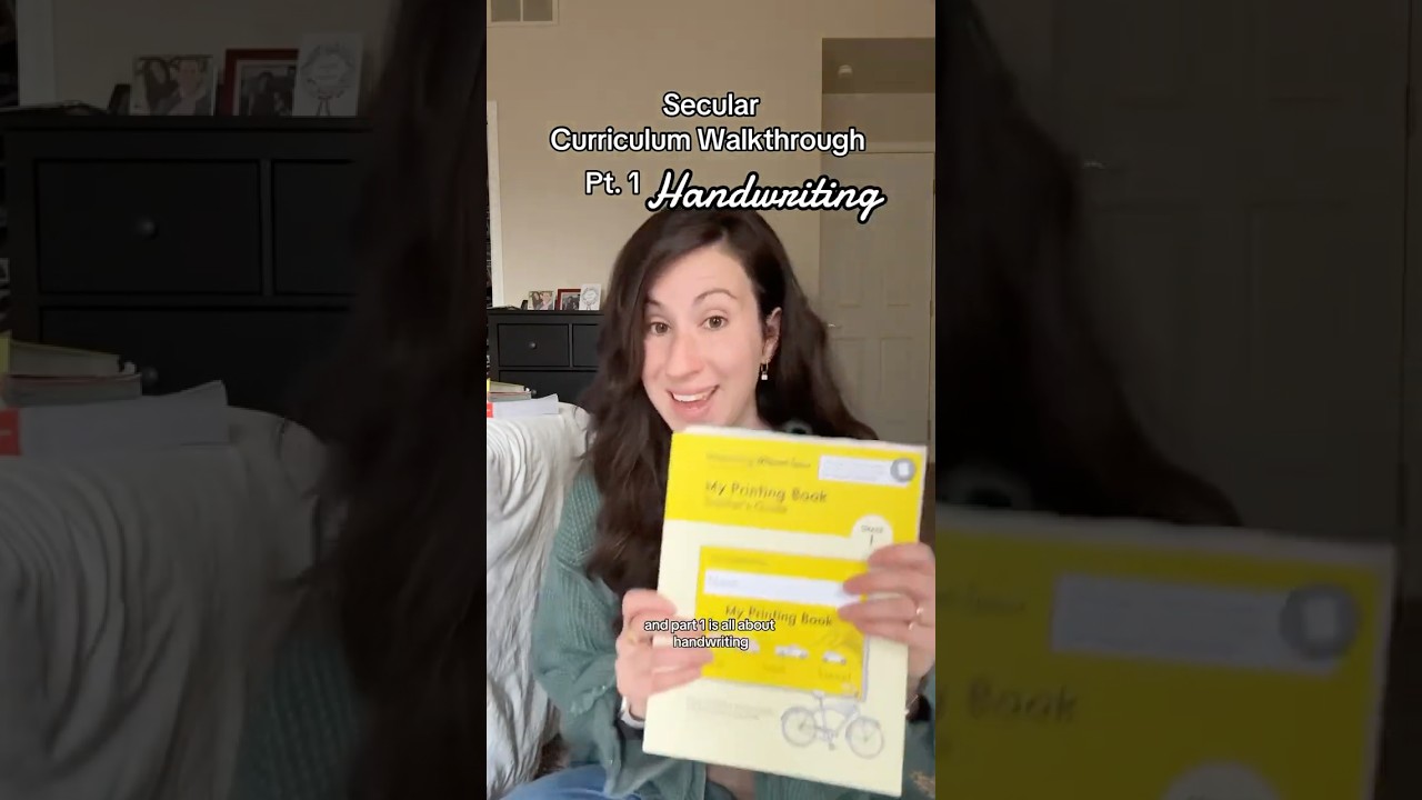 Secular handwriting curriculum #curriculum #homeschool #handwriting