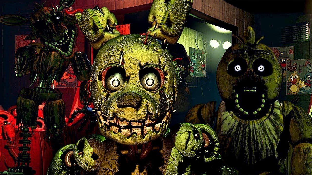 La muerte de William Afton FNAF 3