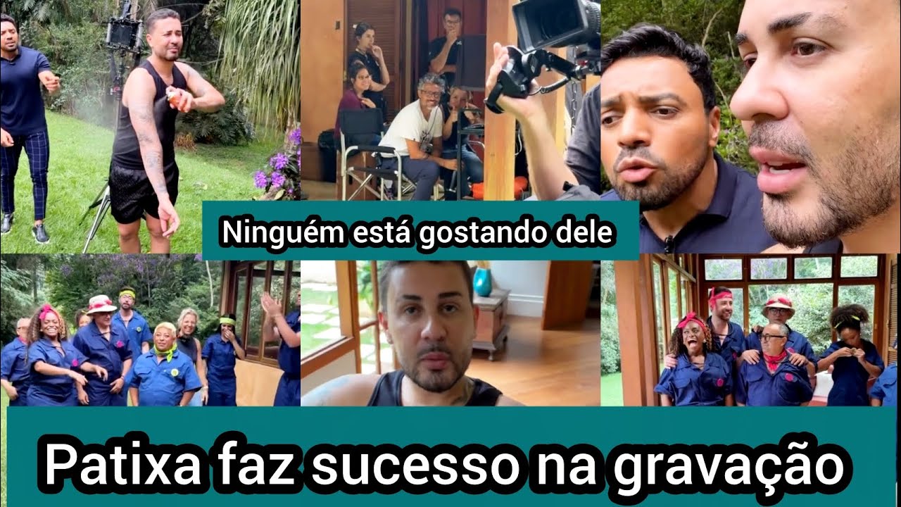 Carlinhos Maia pede pra Patixa não brigar com as pessoas e pede conselhos pra Tirulipa 