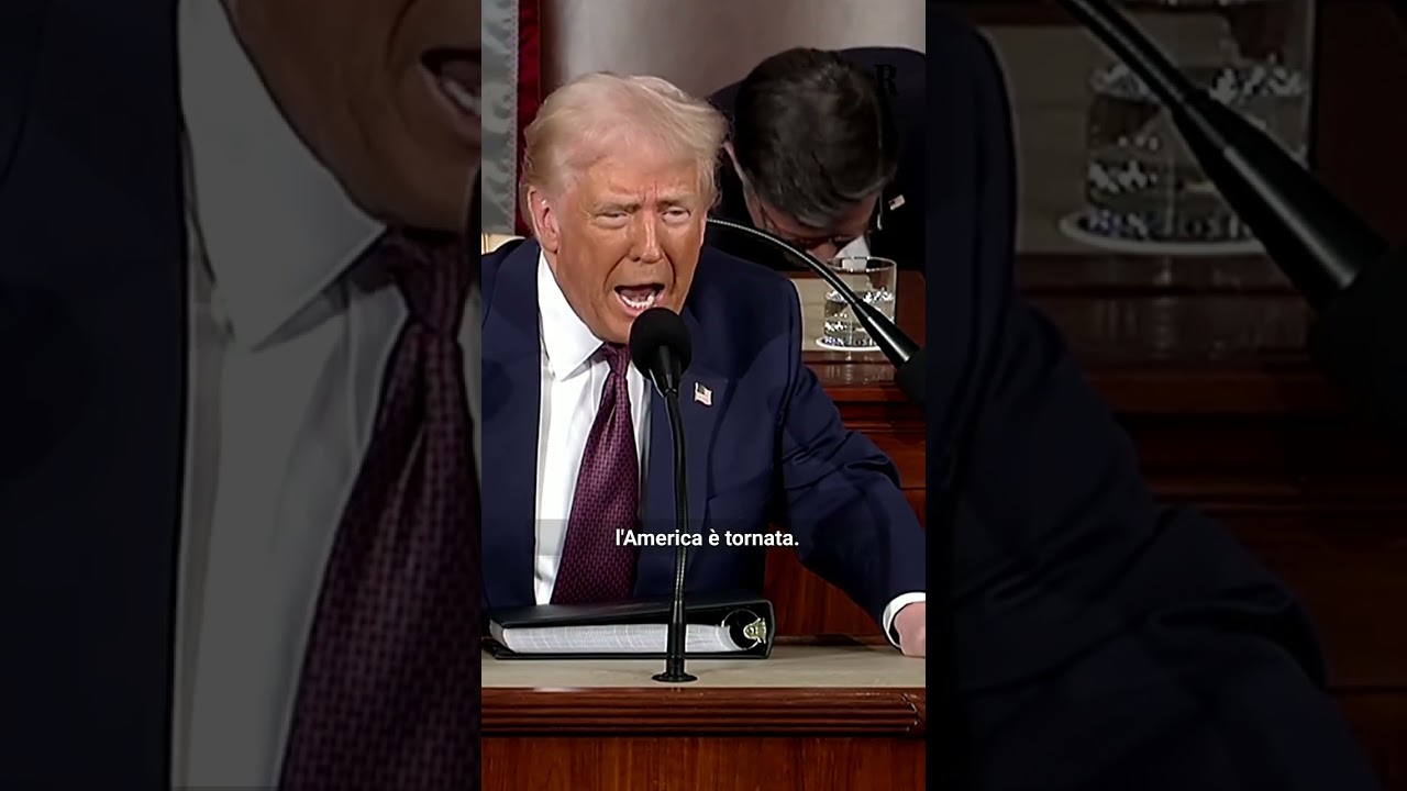 Il discorso di Trump al Congresso: 