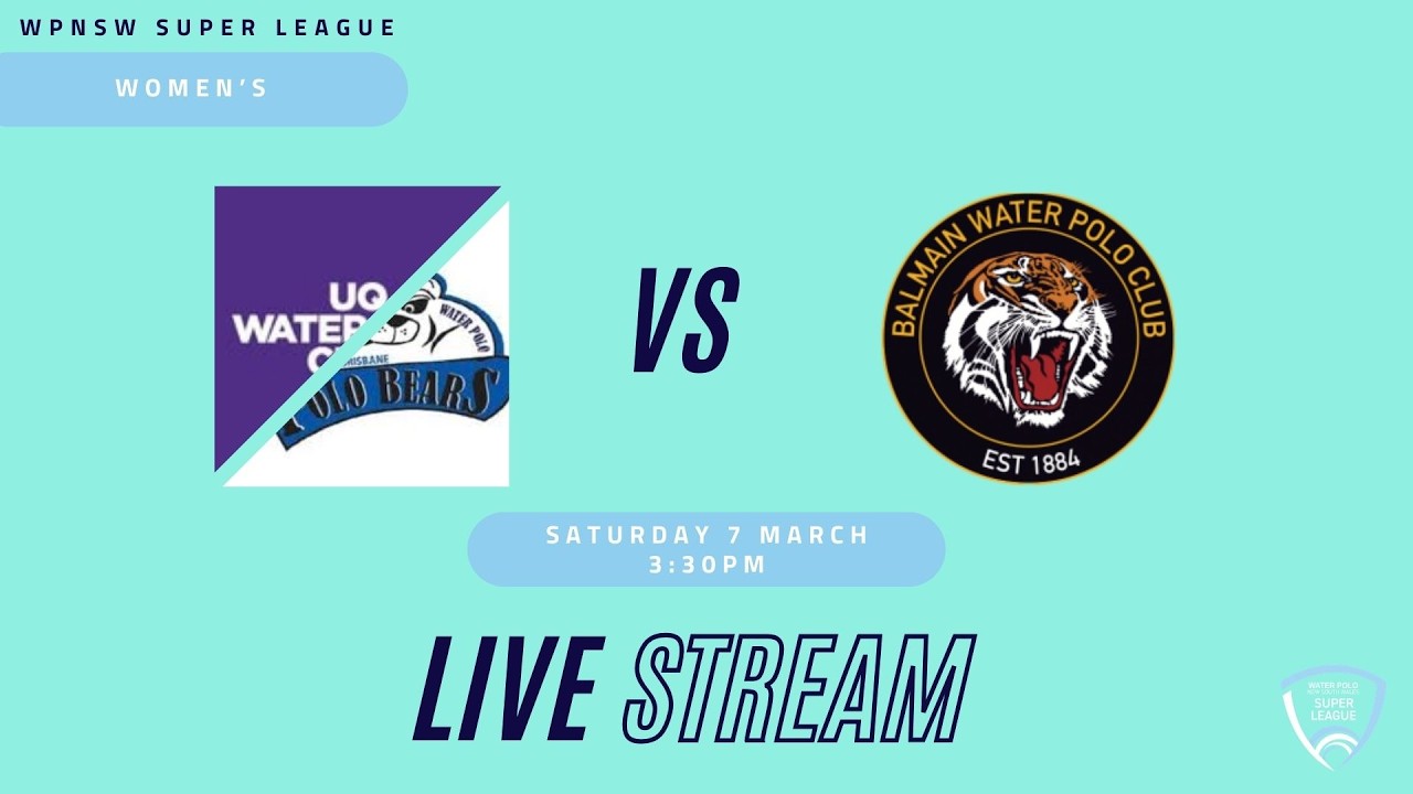 Super League 2025 - Women – University of QLD/Polo Bears v UTS Balmain