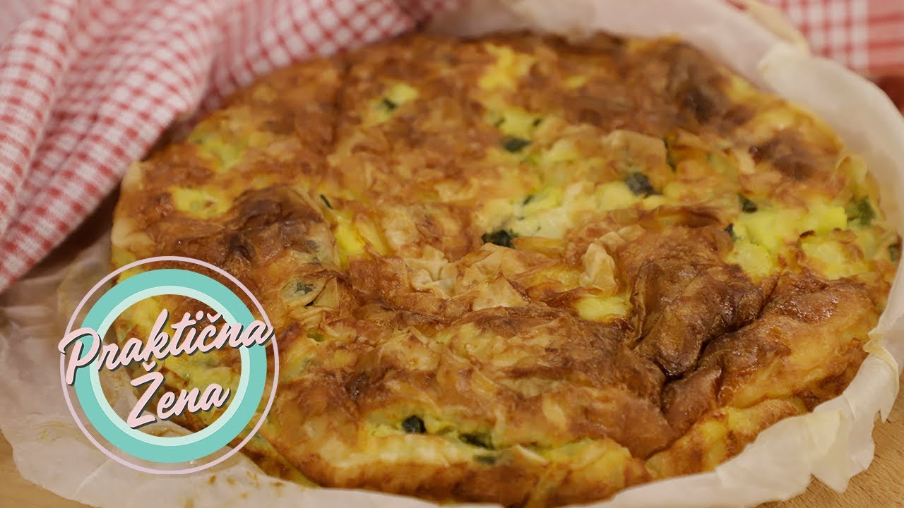Praktična žena - Pita sa krompirom i prazilukom