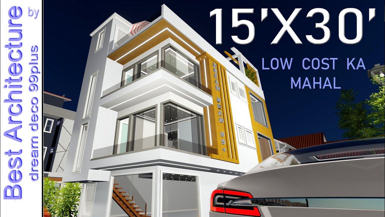 15x30,Click for all-#dream_deco_99plus, house plan,Ghar ka naksha,ghar ka design,50gaj.450 sqft.Tiny