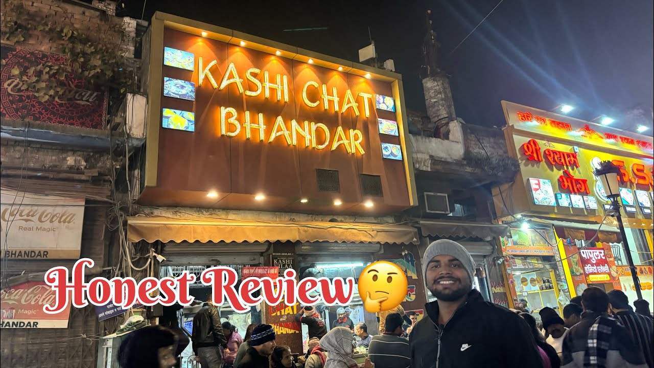 Varanasi famous chat honest review…