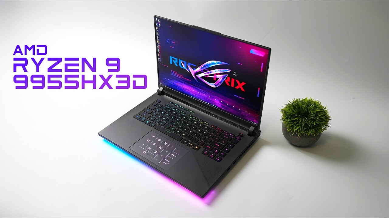 This Ryzen 9955HX3D Laptop Has Desktop Power! 2025 ROG STRIX G16