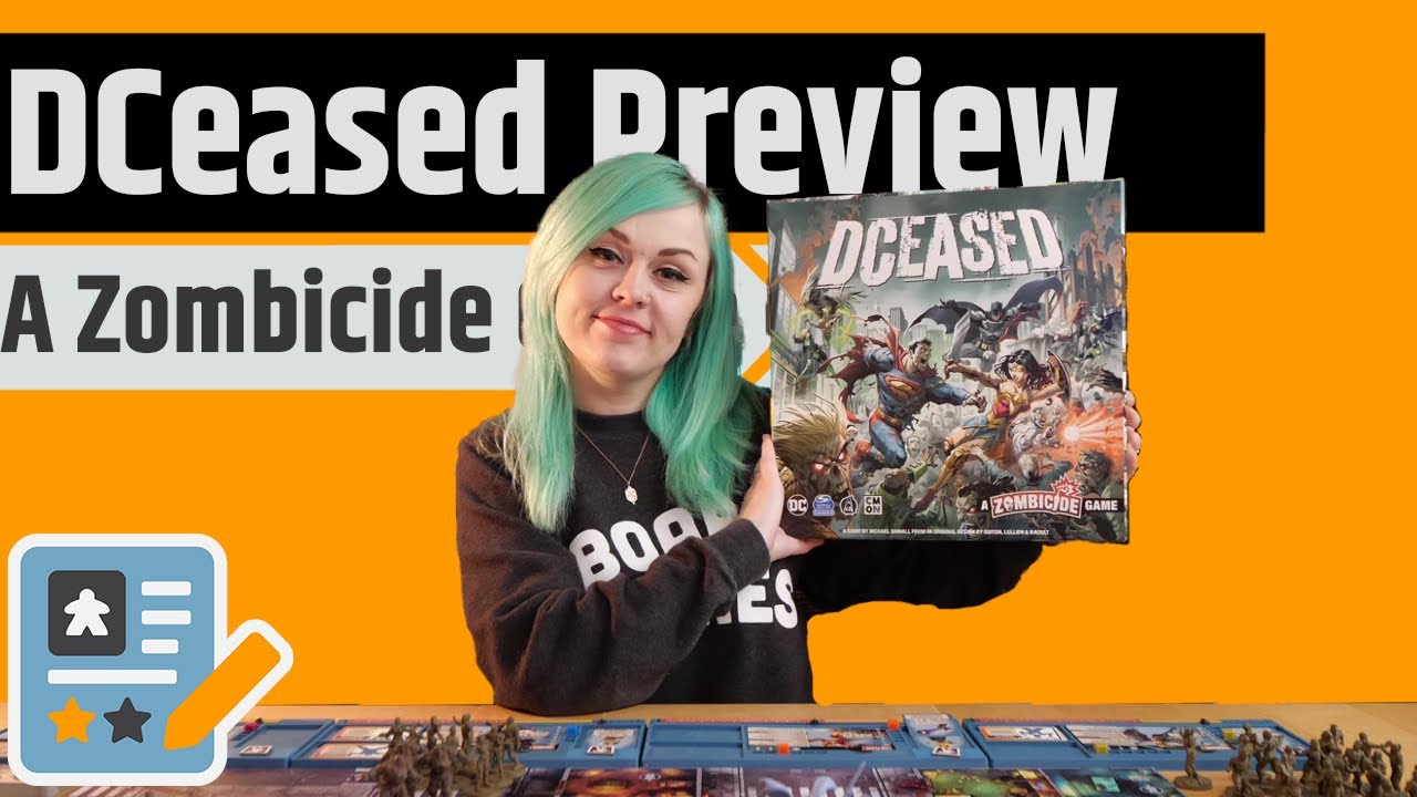 DCeased - A Zombicide Game Preview - Anti Life Has Infected Us All!