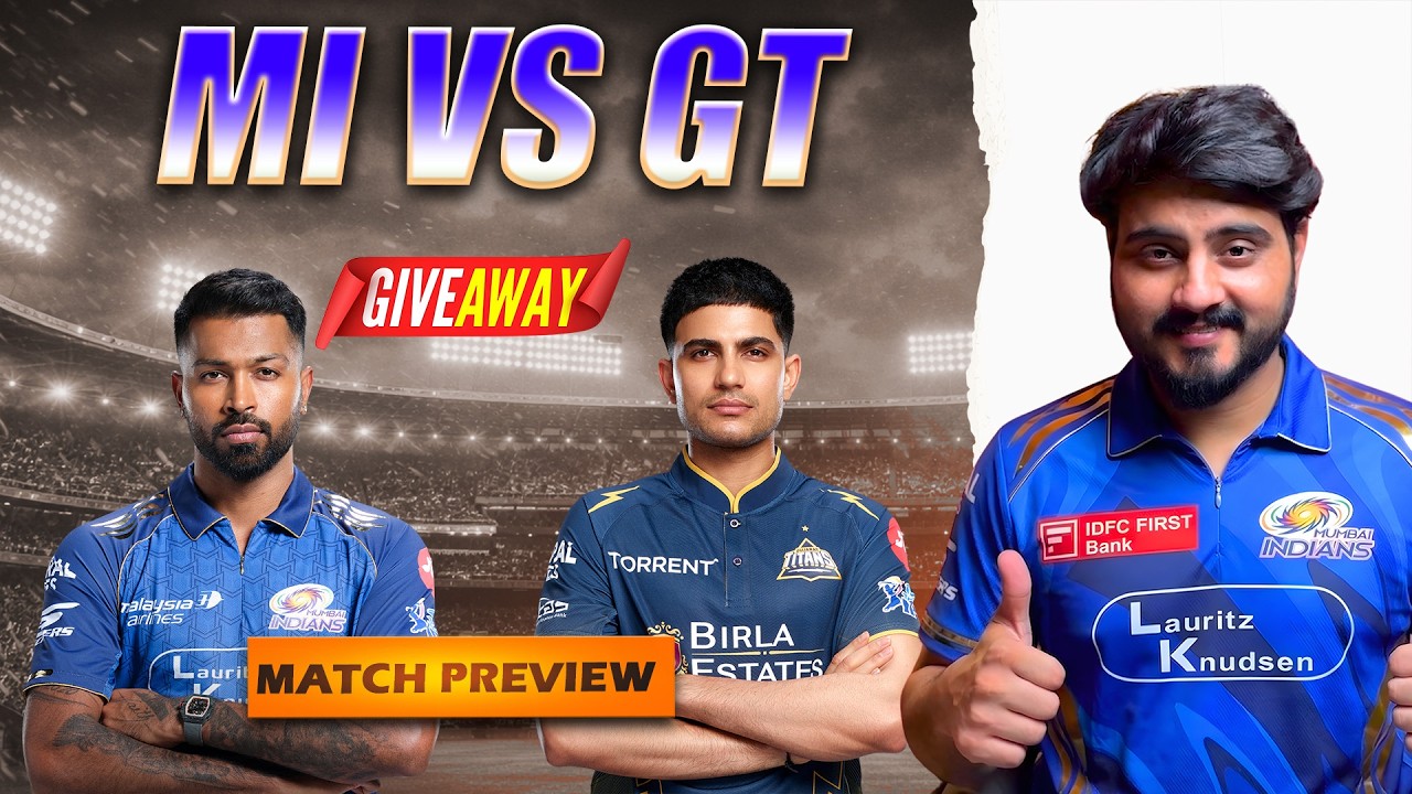 MI vs GT Match Preview 2026 🔥 Playing 11, Pitch Report, Prediction & Match Prediction | IPL 2026