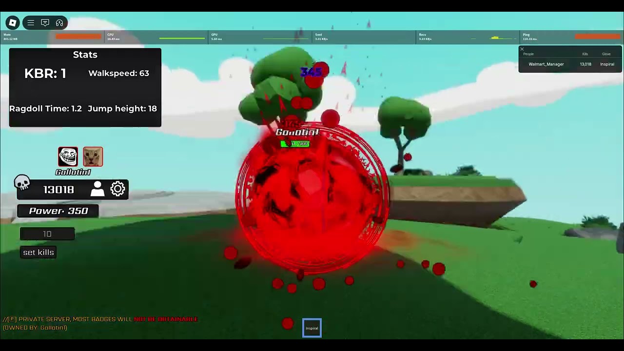 INSPIRAL Showcase (Killstreak Pandemonium