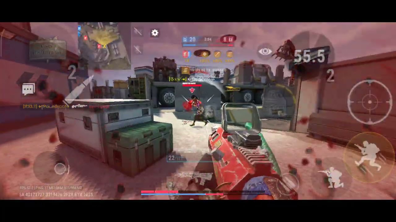Modern Strike Online - Colheita - Clan ELITE vs BOW - x2