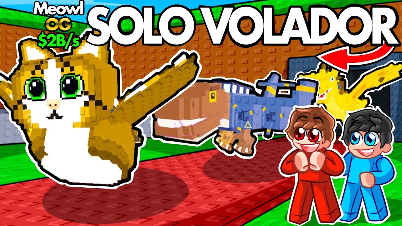 DE $0 a $1 TRILLON SOLO con BRAINROTS VOLADORES en Steal a Brainrot Roblox!