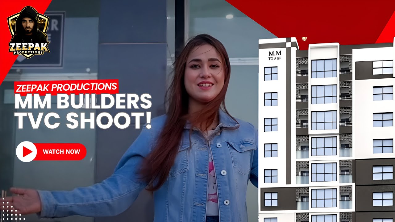 MM Builders | TVC Shoot | Bahria Town Karachi | Zeepak Productions 