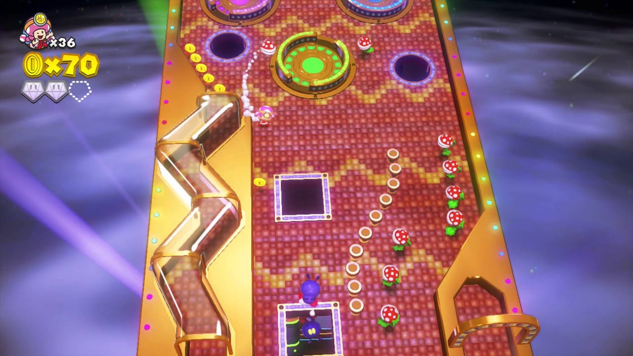 Captain Toad: Treasure Tracker ~ Episode 3 - Level 15: Razzle-Dazzle Slider