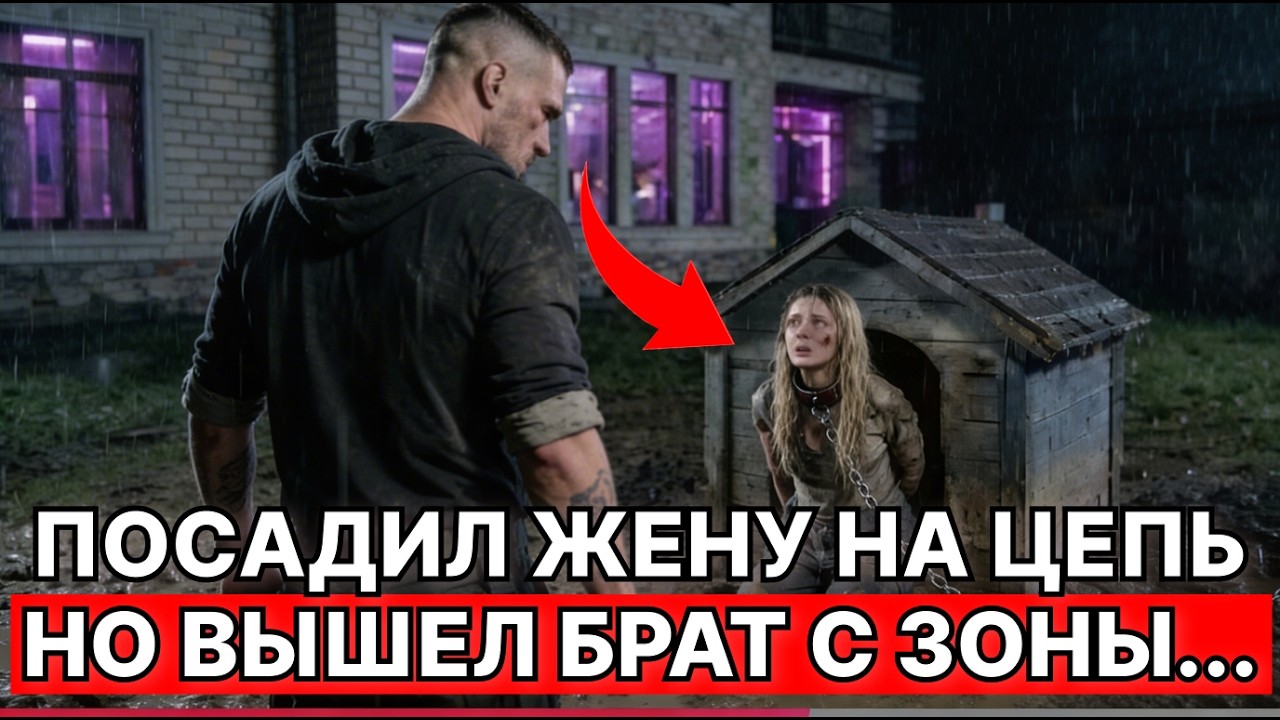 МАЖОР ПОСАДИЛ ЖЕНУ НА ЦЕПЬ… НО НЕ ЗНАЛ, КТО ЕЁ БРАТ (БЫВШИЙ ЗЕК)