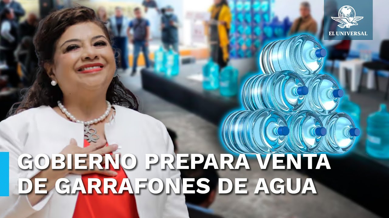 Preparan venta del “Agua Bienestar”; conoce cuándo se distribuirá y su costo