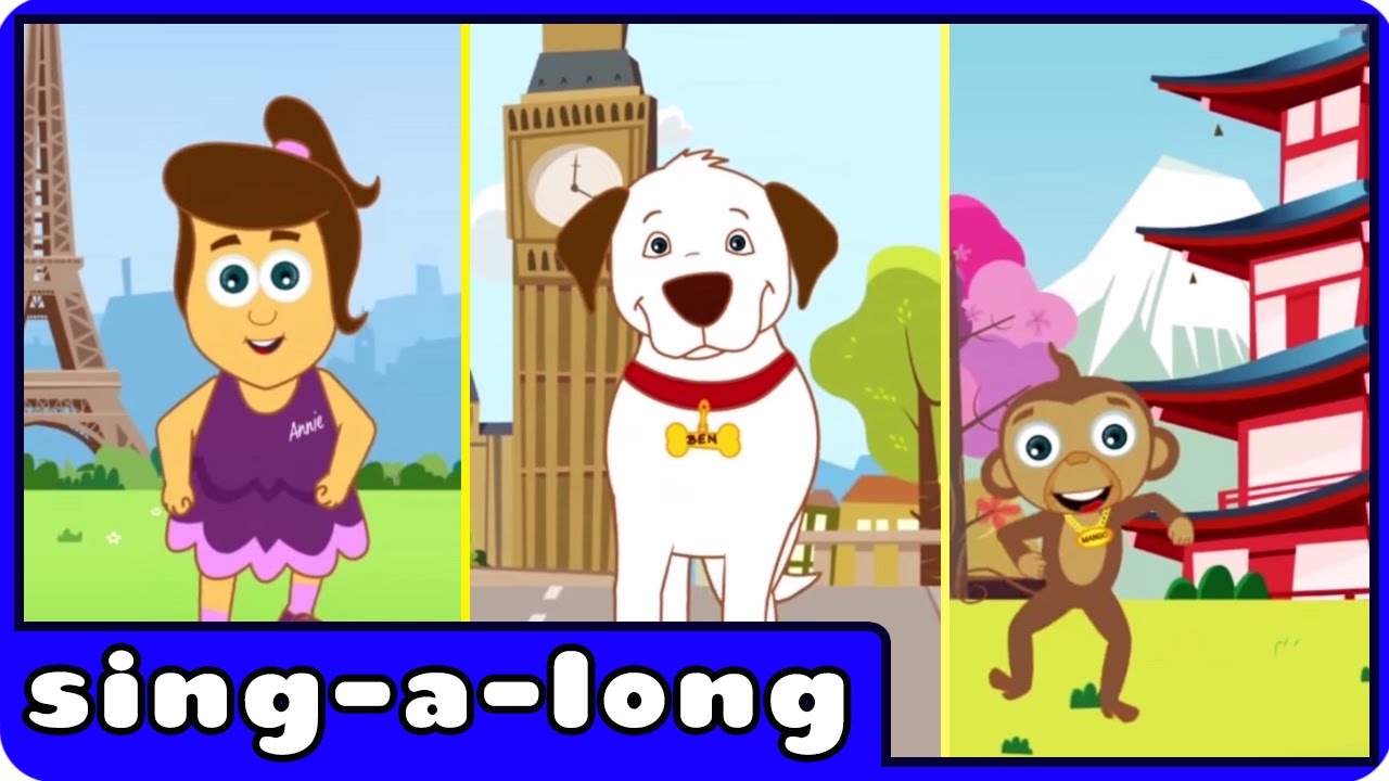 The Adventures Of Annie & Ben | Annie, Ben & Mango | Theme Song Karaoke by HooplaKidz Sing-A-Long