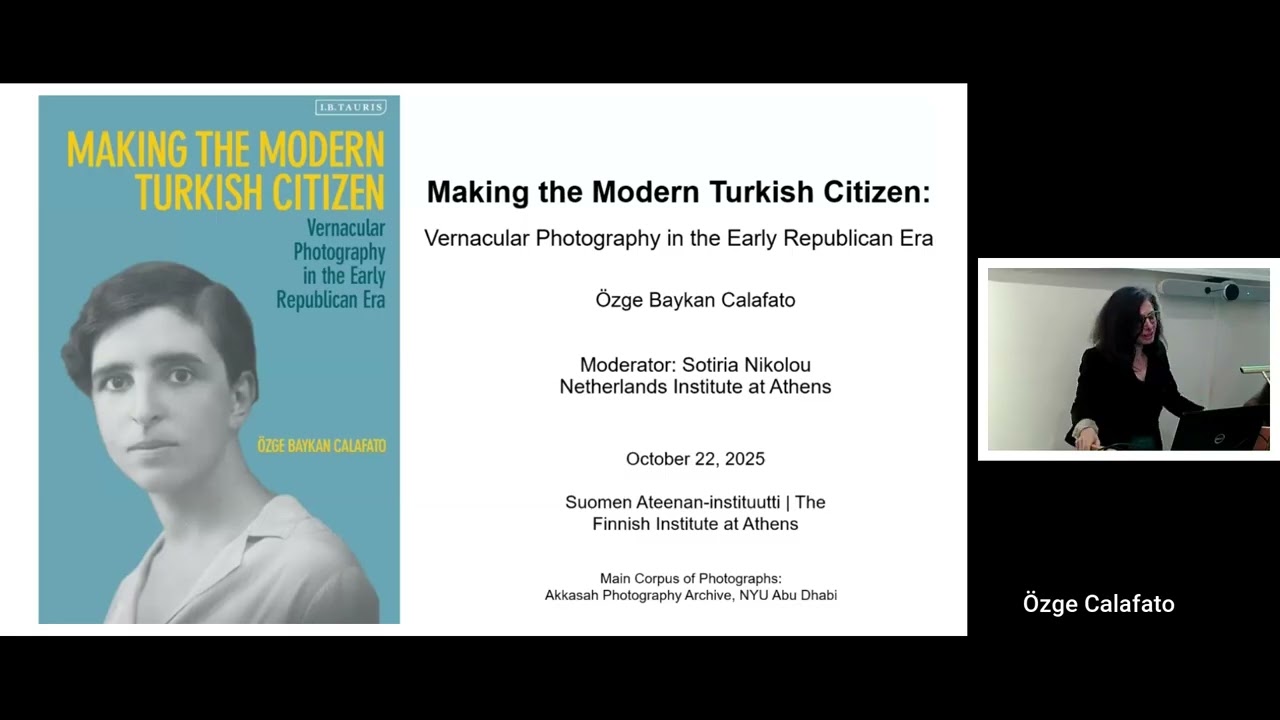 Book presentation of 'Making the Modern Turkish Citizen' by Özge Calafato