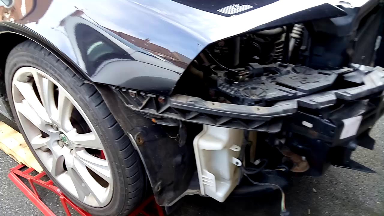 20190623 #Skoda #Octavia #MK2 1Z, Remove front bumper removal, how to