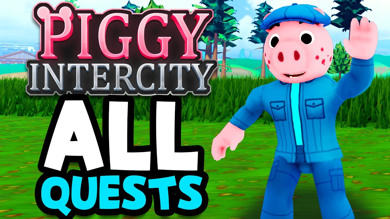 How To COMPLETE Piggy Intercity (All Quests)
