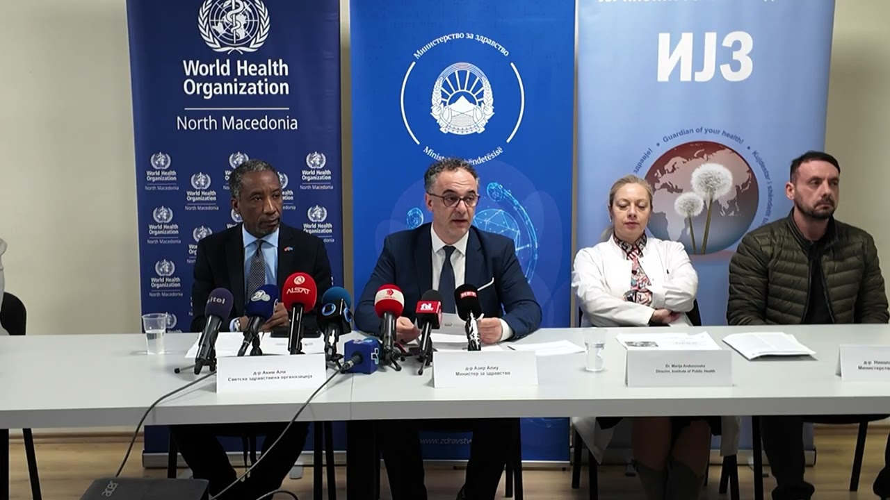 Press-konferencë e ministrit Azir Aliu – rezultatet e hulumtimit global mbi duhanin tek të rinjtë